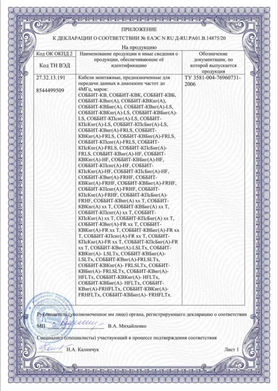 Сертификат 2